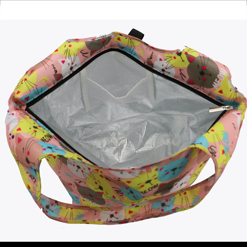 INC-701 keep cold for 6 hours Waterproof and Lightweight design Environmentally friendly lunch bag