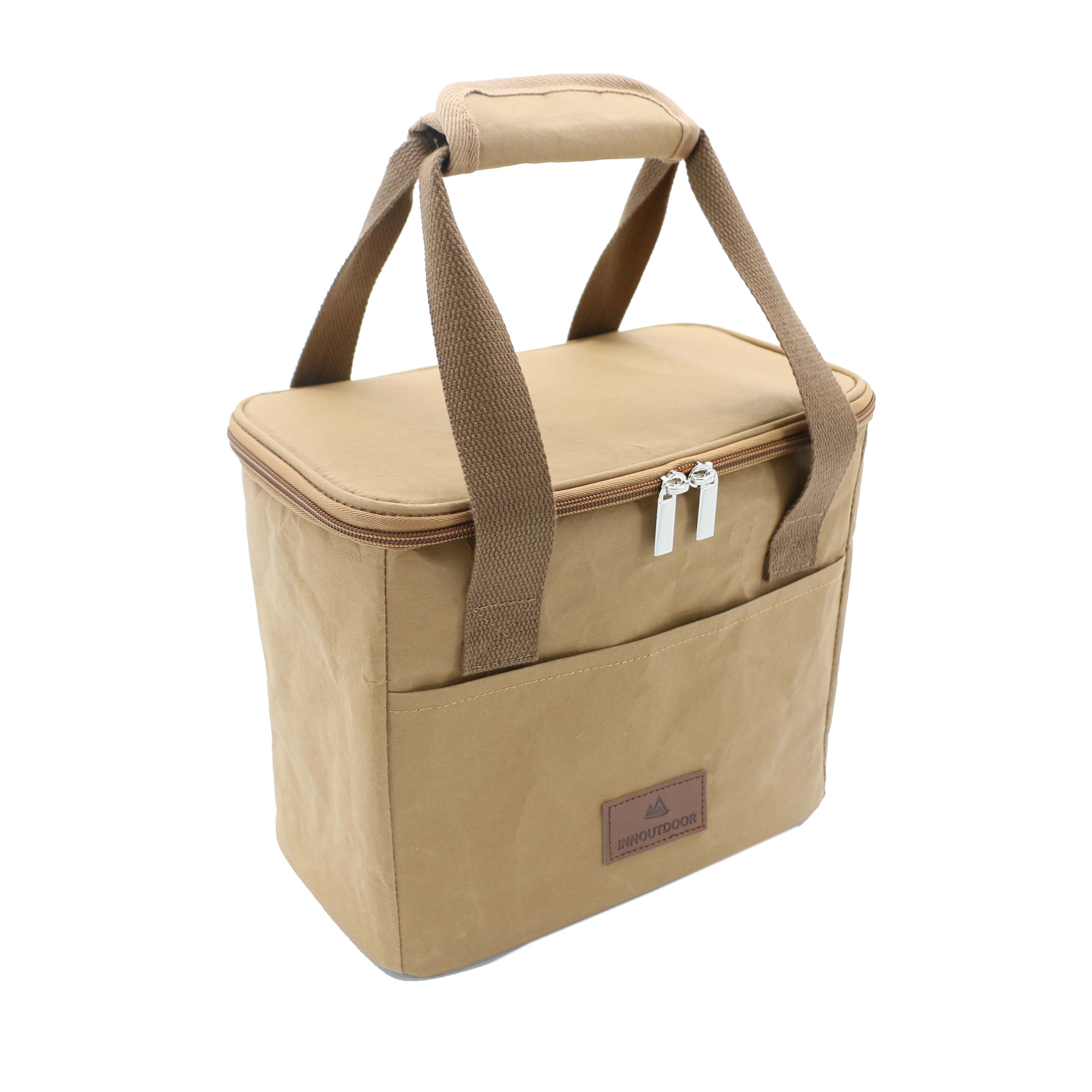INC-651 Fabric Made By Dupont Paper Keep warm for 3 Hours Waterproof And Lightweight Design Environmentally Friendly Lunch Bag